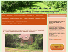 Tablet Screenshot of naturalhealinglearning.com